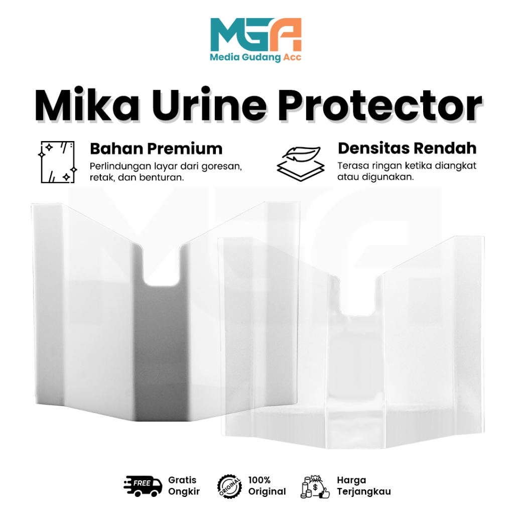 Mika URINE PROTECTOR/Acrylic TOILET Divider/URINE Divider/URINAL/URINAL ...