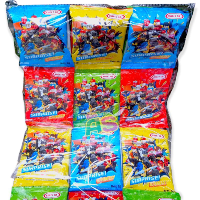 Suprise CANDY MIX FLAVOR / SOUP CANDY LEEGO POLICE ARMY ETC / SUPRISE ...