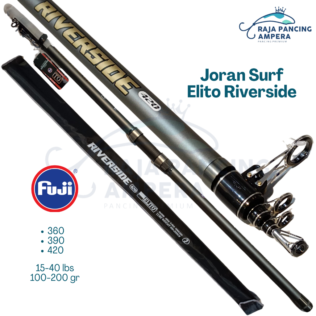 Rod Surf Elito Riverside Reel Seat & Ring Fuji Alconite | Im-9 Sea ...