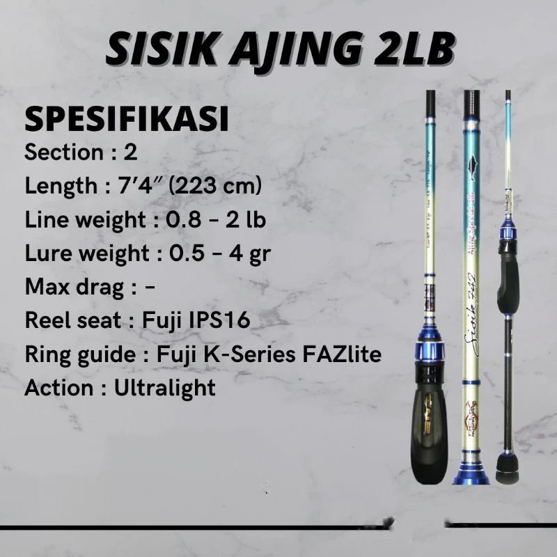 Ajing Scale Fishing Rod | Shopee Philippines