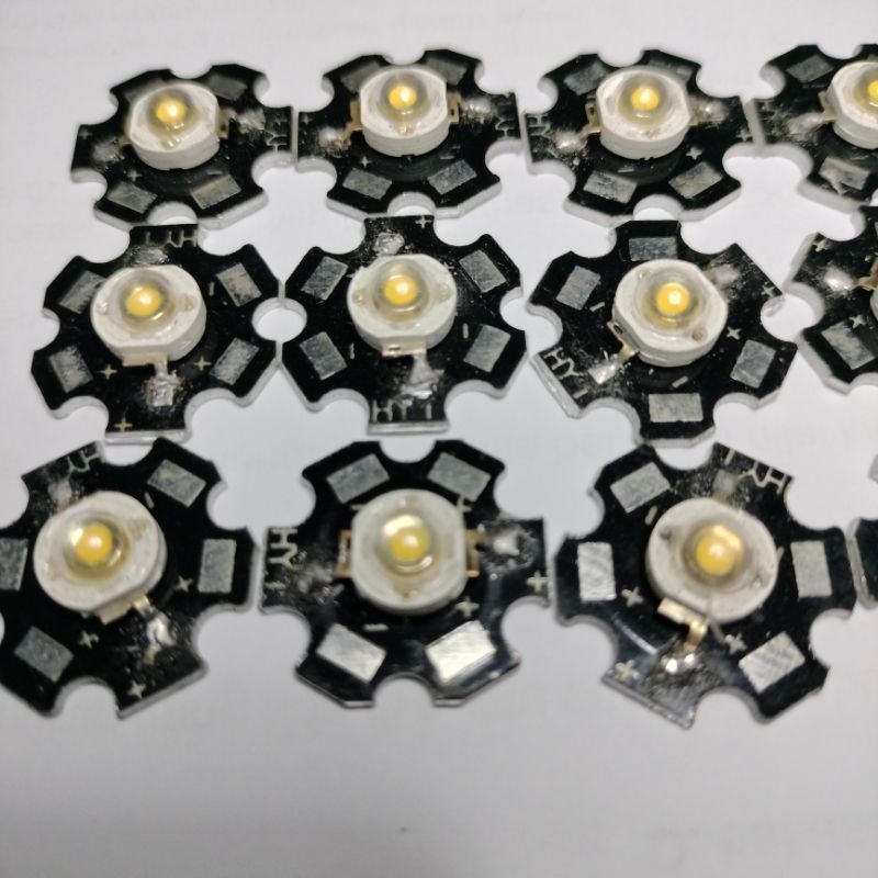 LED HPL High Power Led 3Watt + HeatSink Cooler White | Shopee Philippines