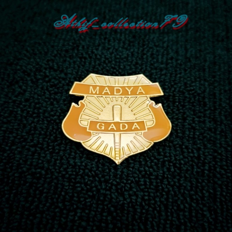 Madya Gada Pin Plate Material Madya Gada Pin Magnet Satpam Security ...