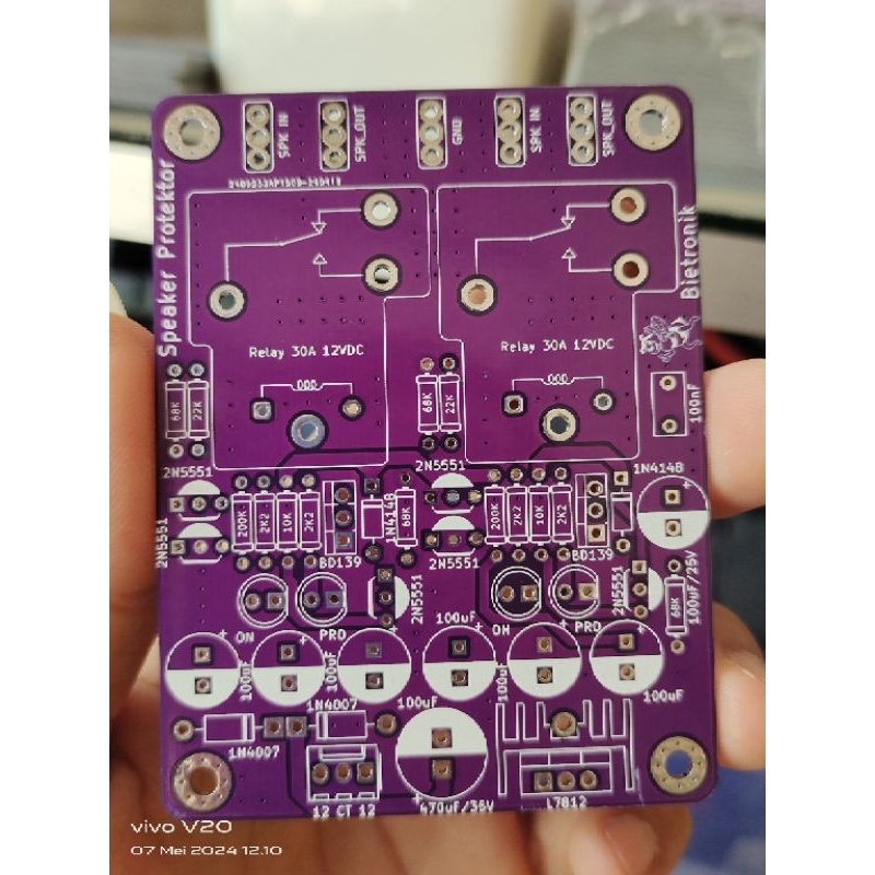 Pcb protector speaker stereo double mono double layer | Shopee Philippines