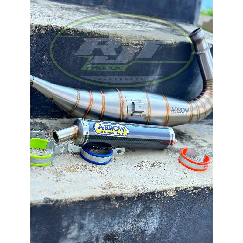 Ninja R RR SS ARROW EXHAUST Carbon FULLSTAINLES | Shopee Philippines