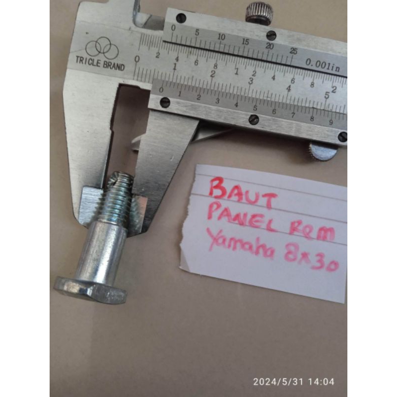 Yamaha 8x30 mm brake panel bolts | Shopee Philippines