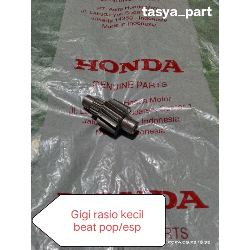 Small Ratio Gear Beat pop/esp/Vario 110 esp/Scoopy esp 2016-2019 (CKD ...
