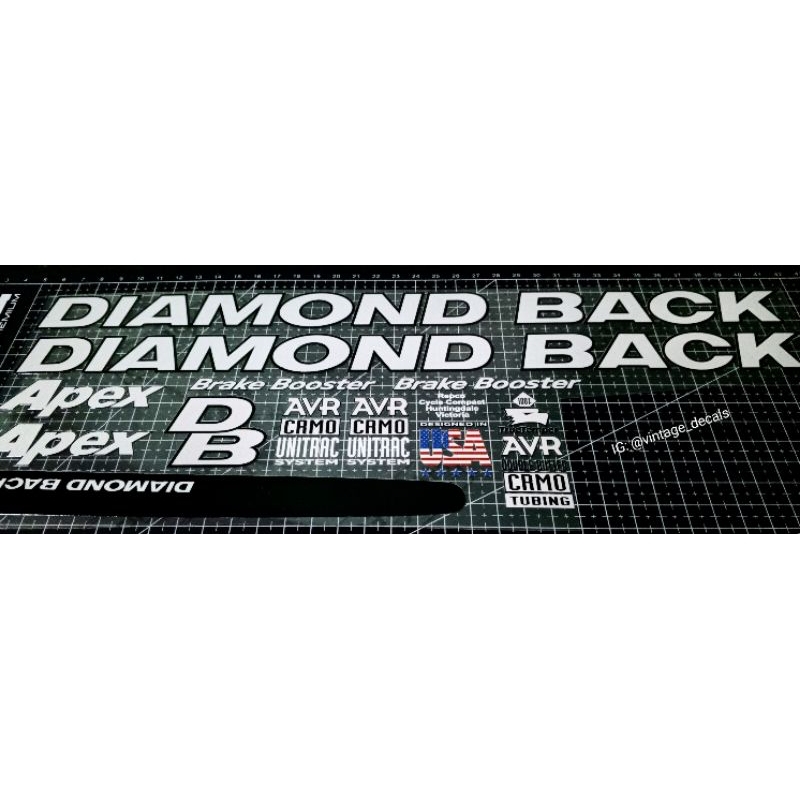Db Apex diamondback decals sticker | Shopee Philippines