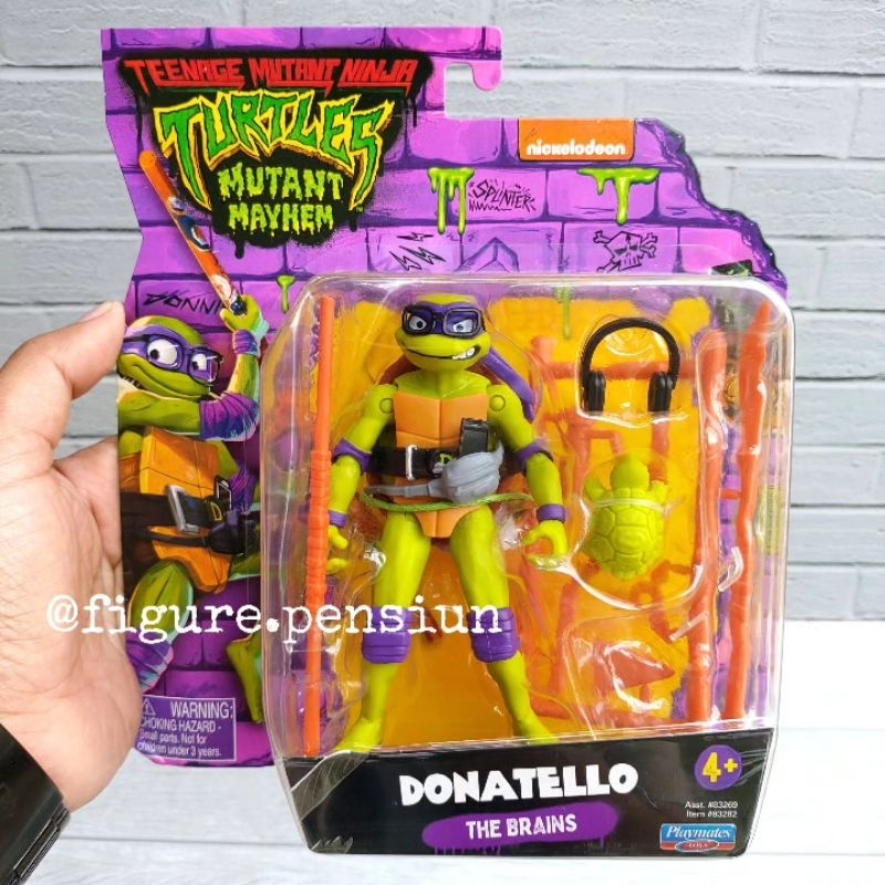 Playmates TMNT MOVIE BASIC DONATELLO THE BRAINS TEENAGE MUTANT NINJA ...