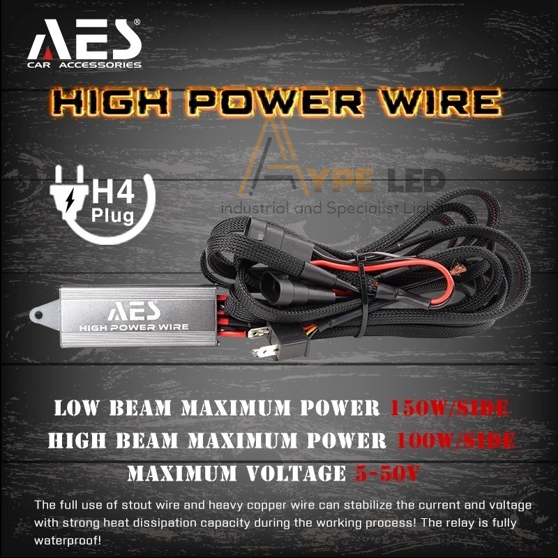 Original AES UPS WAYMAKER RELAY Cable SET HIGH POWER 300WATT 600watt 3V ...