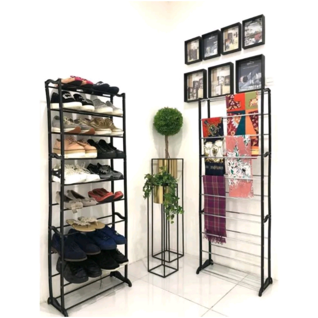 Amazing shoes rack ram amazing shoes amazing hijab rack | Shopee ...