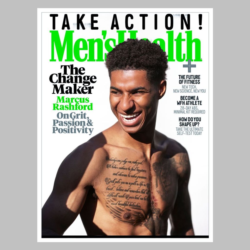 Men's HEALTH June 2021 Magazine (Cover Rashford) | Shopee Philippines