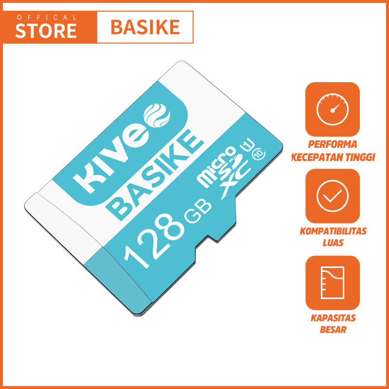 BASIKE Memory Card hp microSD Card 256GB/128GB/64GB/32GB Ultra 240MBps ...