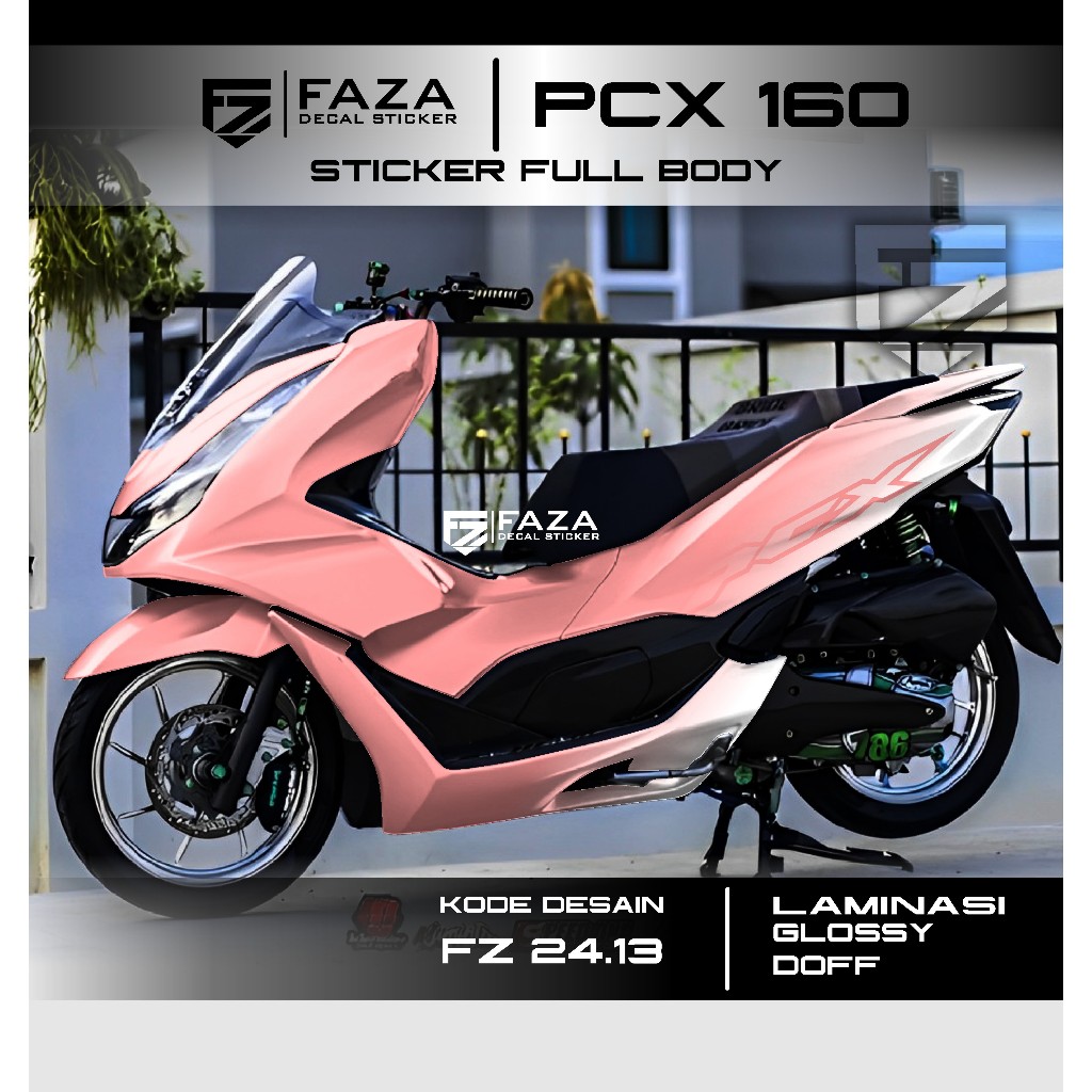 Latest Gradation pcx 160 2023 full Body Sticker Decal - pcx 160 2022 ...