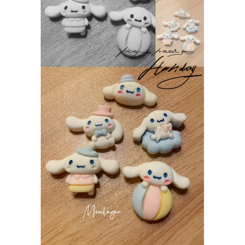 GANTUNGAN 3D CLAY RESIN STICKERS/HP STICKERS/HAIR CLIP KEYCHAIN ...