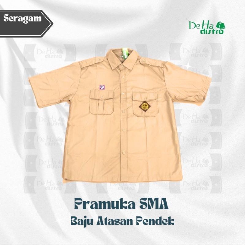 High school boy scout top (short sleeve)/High school scout uniform/Boy ...