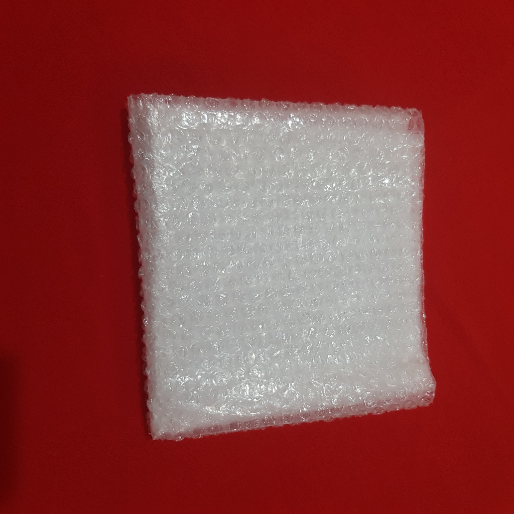 HITAM Bubble WRAP Cut Sheet 125cm x 100cm Thick Clear/Black Plastic ...
