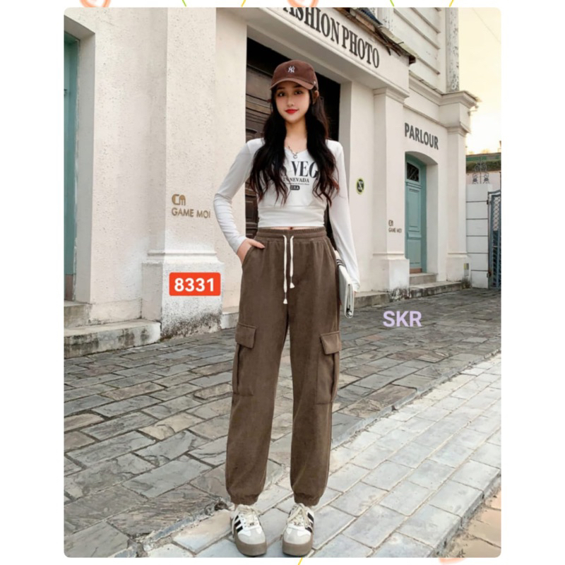 Kodorai imported cargo jogger pants Corduray cargo jogger pants ...