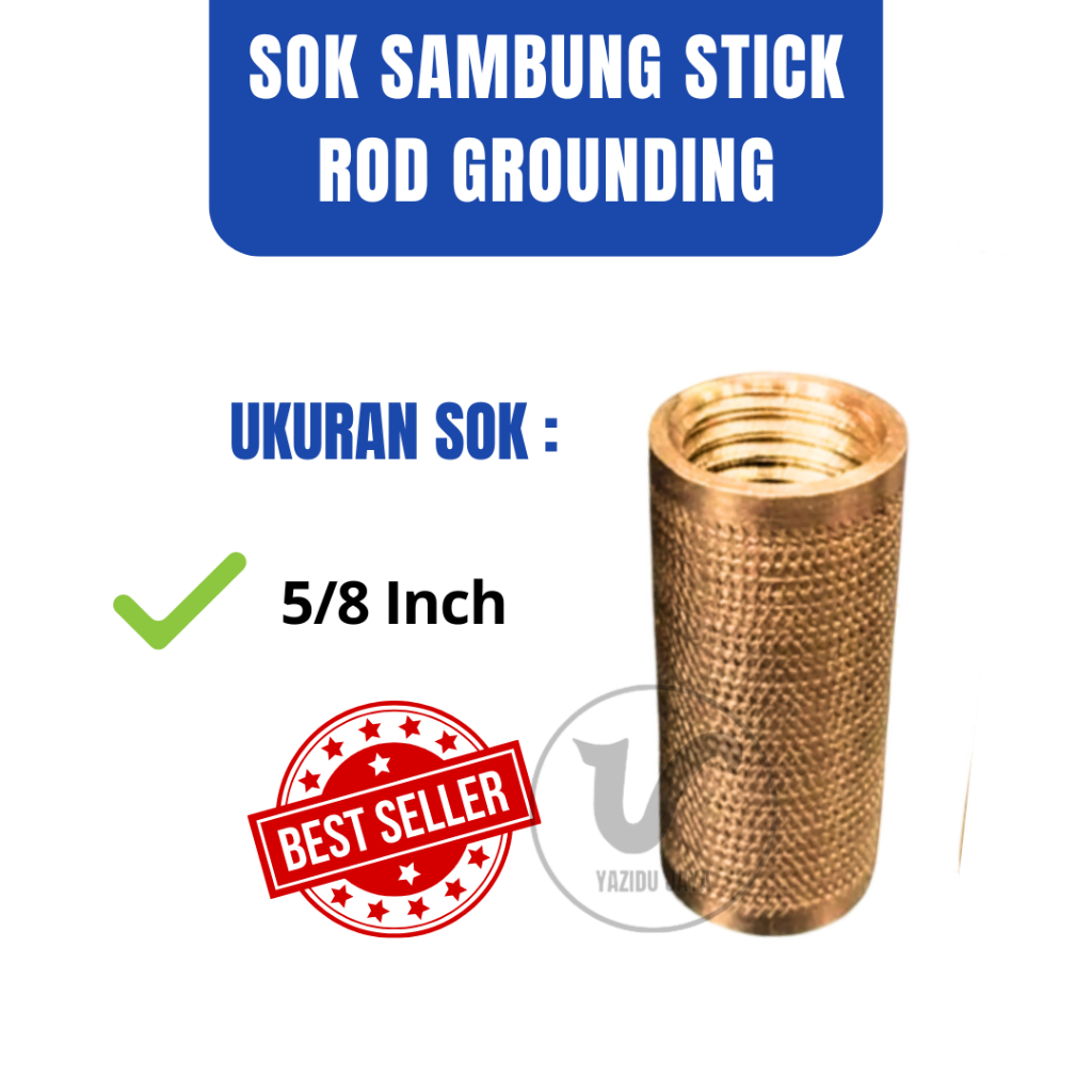 Sok Socket Sock Drat Connector Stick Rod Connection 5/8 Inch Ground ...