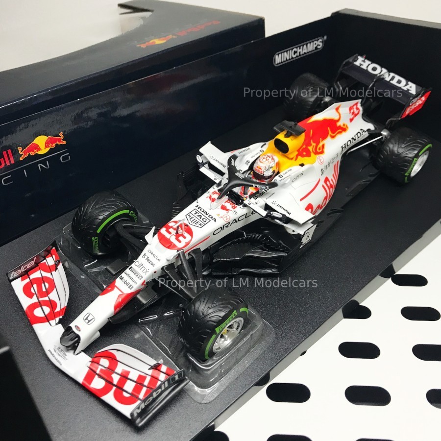 1/18 Minichamps Red Bull RB16B Max Verstappen 2nd Turkish GP F1 2021 ...