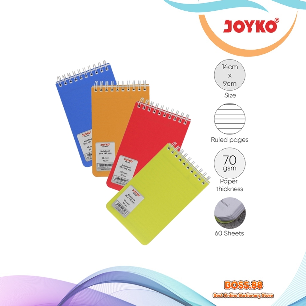 NOTES SPIRAL JOYKO NB-666 (1 PCS) | Shopee Philippines