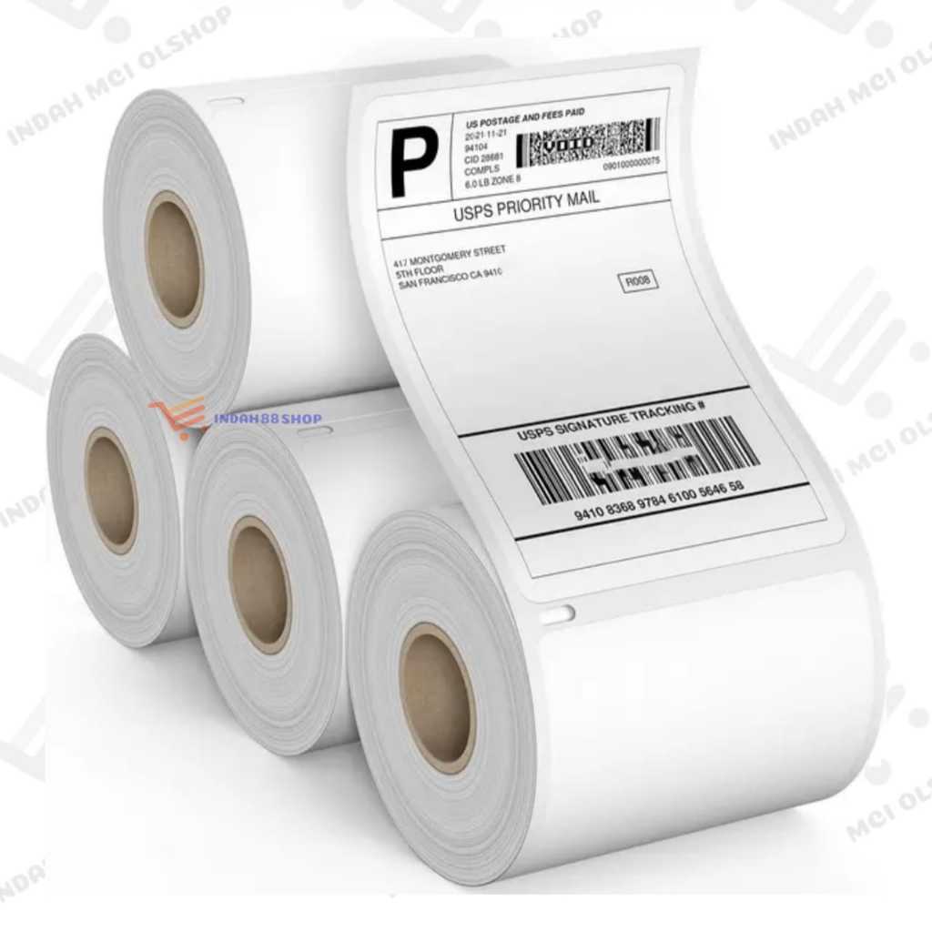 Shipping Label Sticker/Thermal Label Online Shop Paper/Receipt Label ...