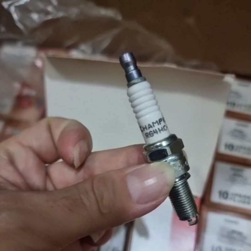ORIGINAL CHAMPION RG4HC SPARK PLUG Vixion, Jupiter MX, Xeon, Byson ...