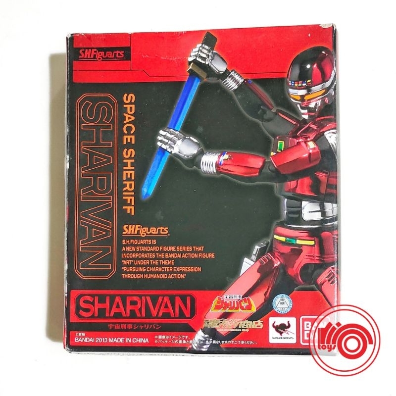 S.H.FIGUARTS SHF SHFiguarts Space Sheriff Sharivan: Box & Blister ...