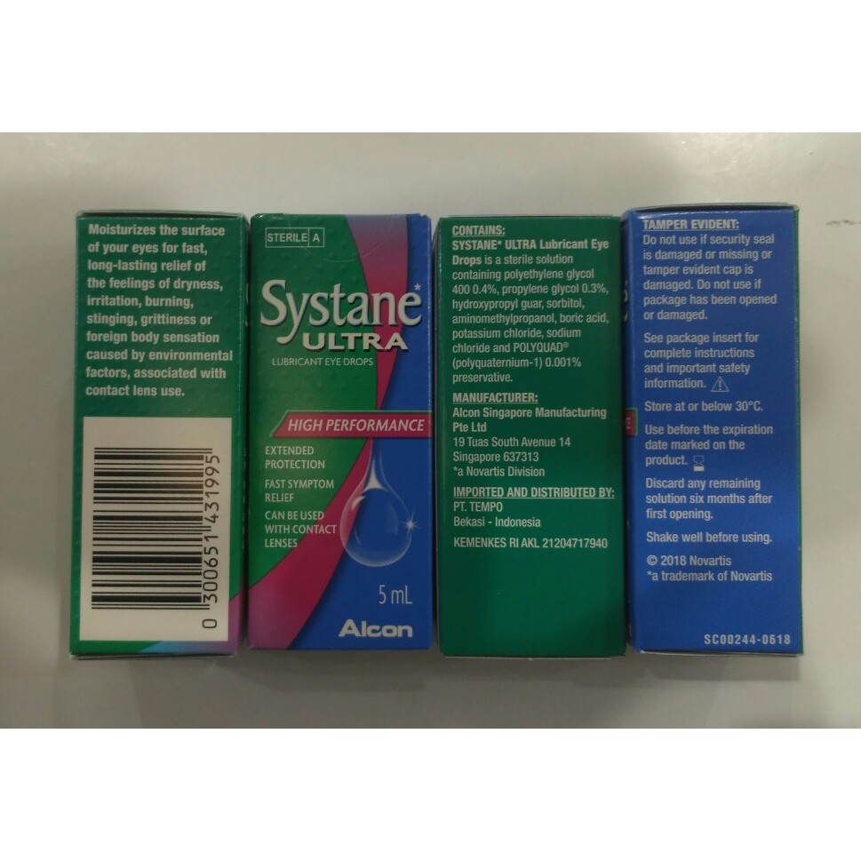 MATA Systane Ultra Lubricant Eye Drops 5 Eye DropsML by Alcon | Shopee ...