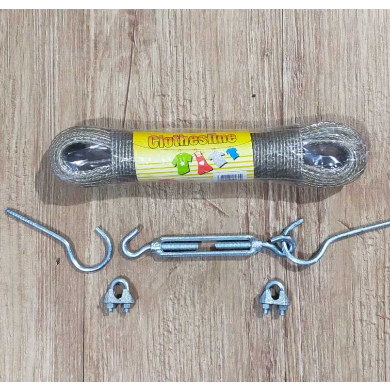 No Doubt Clothsline Clothesline Rope Package 4 in 1 Wire Rope Sling ...