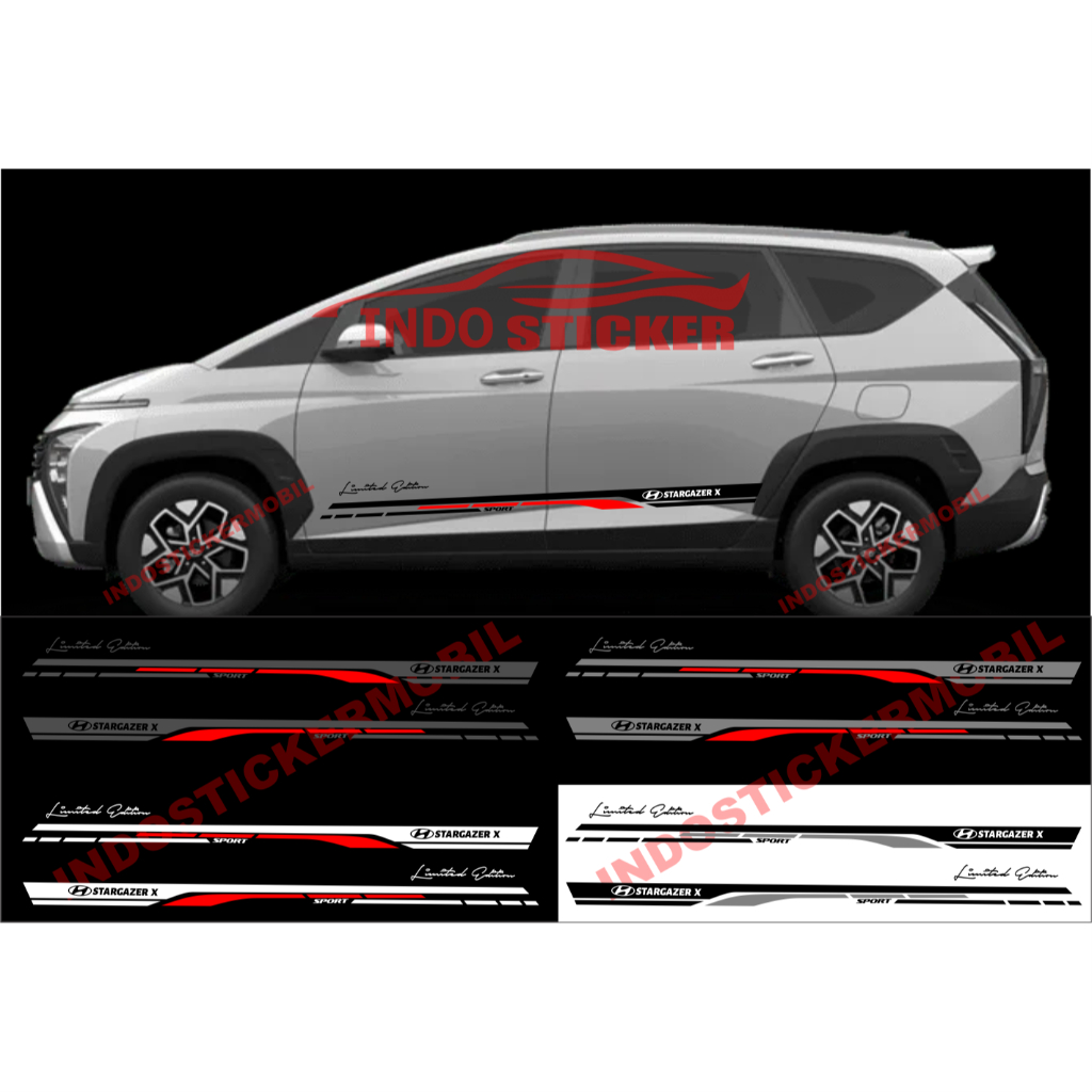 Hyundai STARGAZER X cutting car sticker list of STARGAZER | Shopee ...