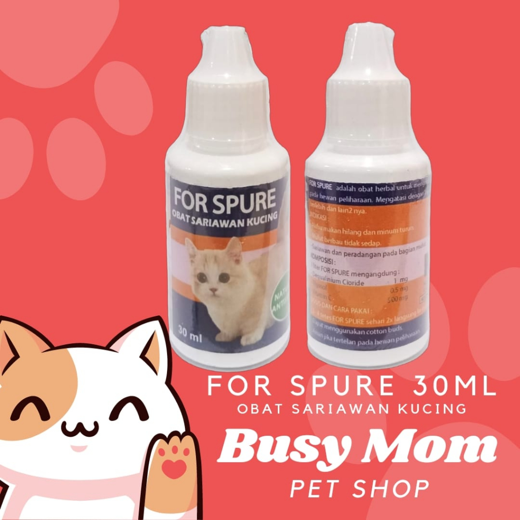 For Spure 30ml Cat Mouth Ulcer Medicine Natural Antiseptic Natural Cat
