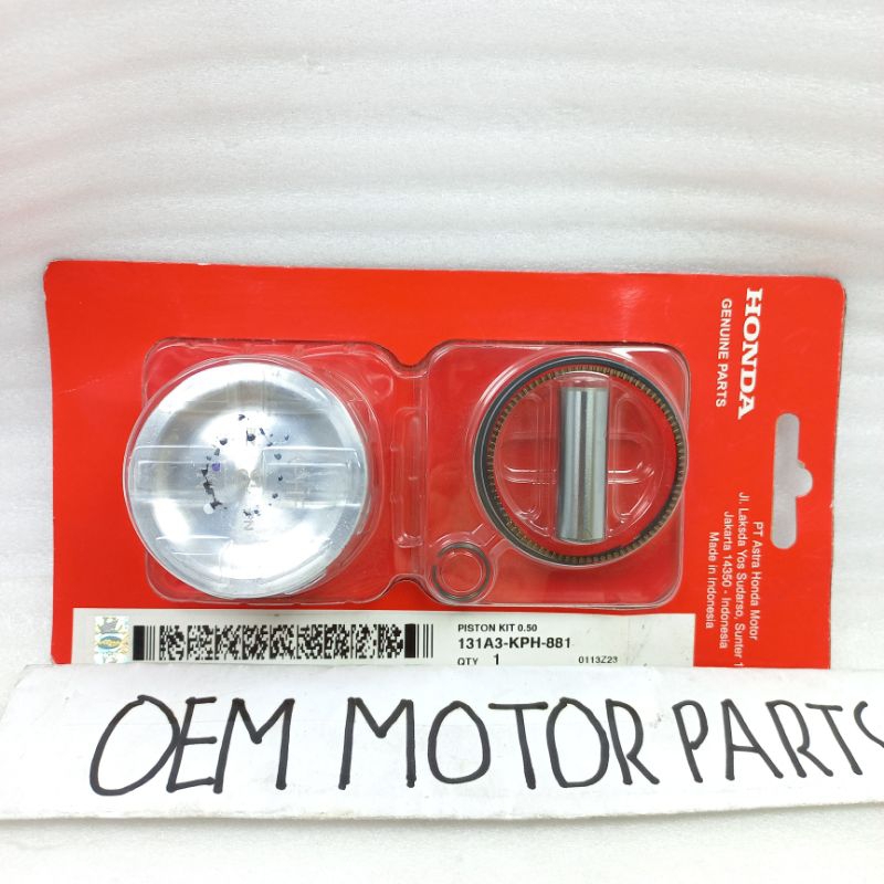 Piston KIT SUPRA X 125 KARISMA AHM HONDA KPH HGP ORIGINAL Shopee