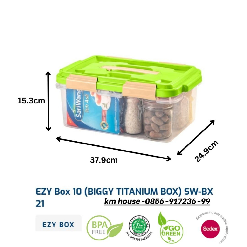 10 liter container box cb 10 biggy | Shopee Philippines