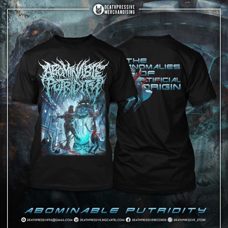 Abominable PUTRIDITY art cover- TS ORIGINAL | Shopee Philippines