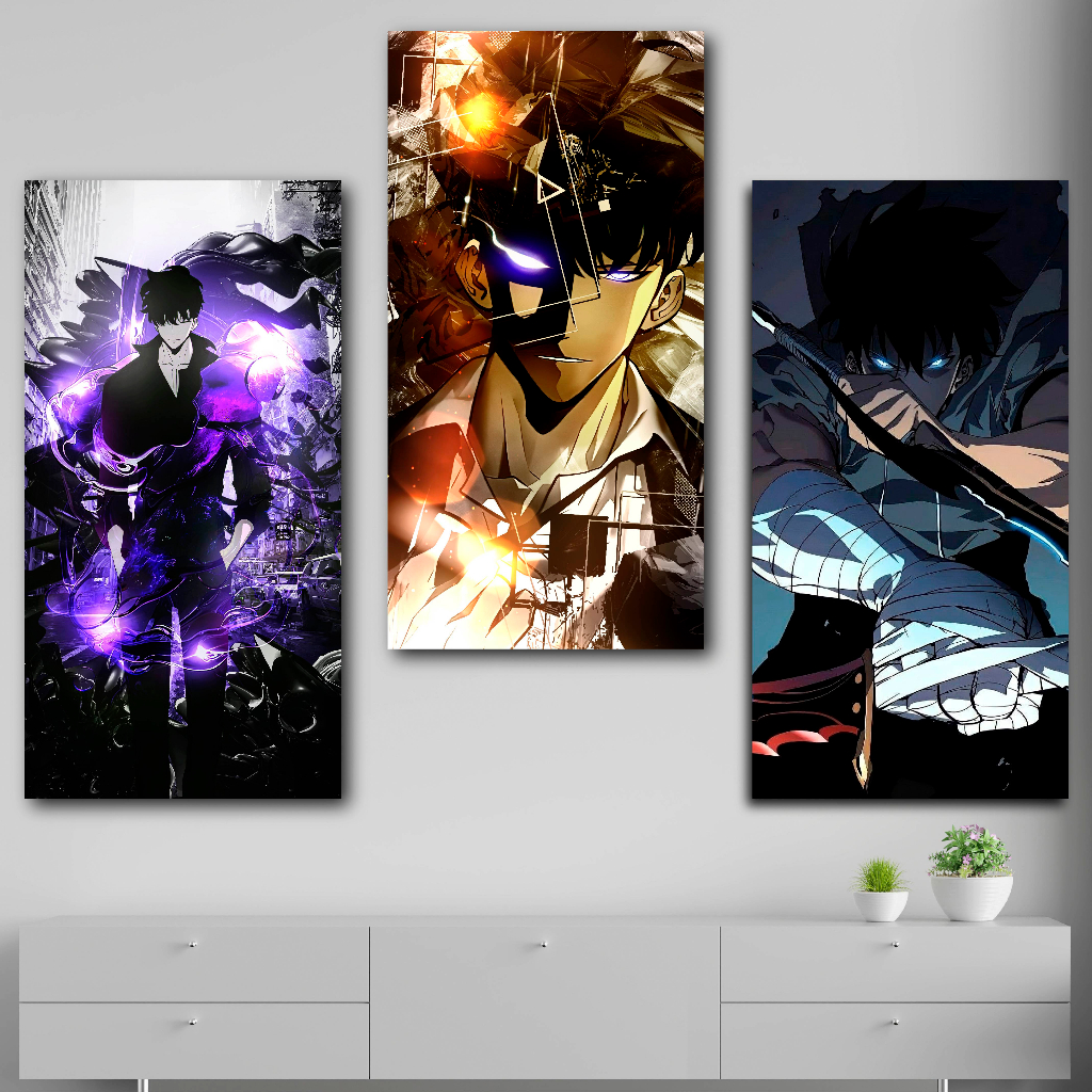 Poster Solo Leveling 4k Size 10x20cm Can request Your Own Picture ...