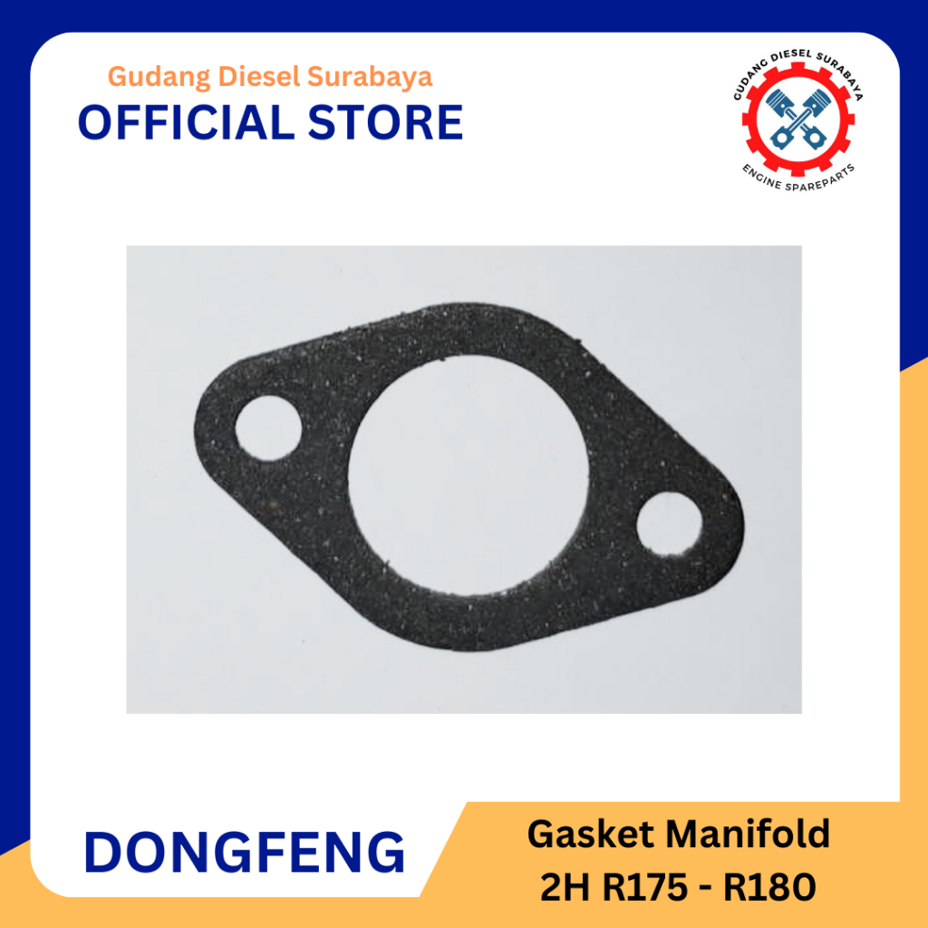 Gasket Manifold | Exhaust Packing | Paking Knalpot R175 / R180 | Shopee ...