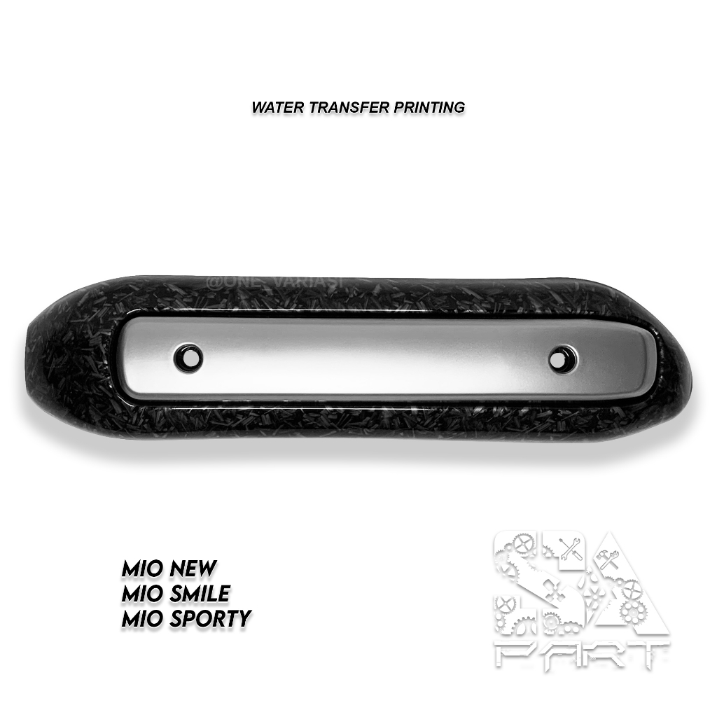 Mio Soul Mio Exhaust Cover New Smile Sporty Carbon Forged Garnish List 