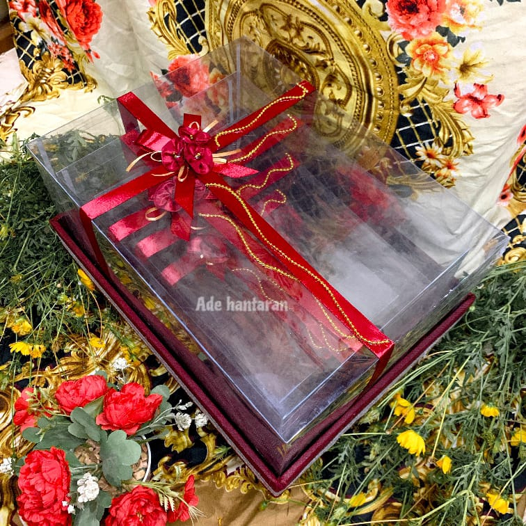 Parcel BOX WEDDING DELIVERY BOX COMPLETE MIKA SET CONTAINS 4 & CONTAINS ...