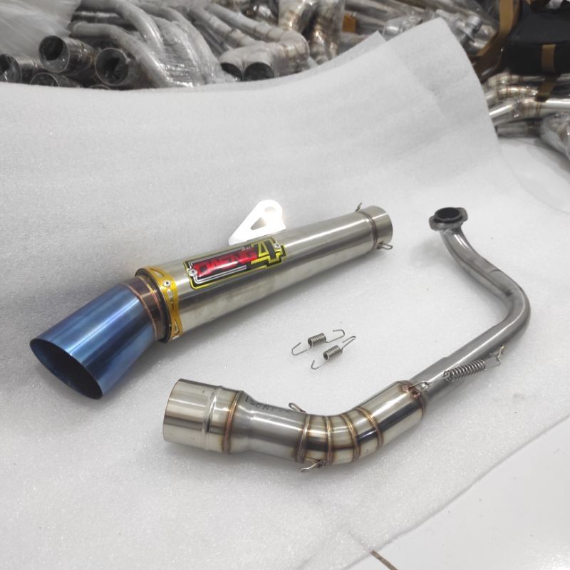 Canister Daeng Sai4 Conical Exhaust Pipe Muffler For Mio i 125/Mio