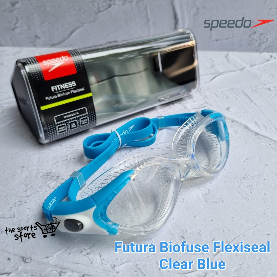 Speedo Futura Biofuse Flexiseal Swimming Goggles - Original | Shopee ...