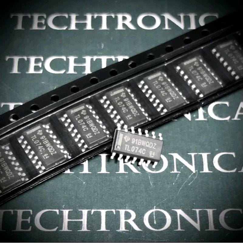 thumbnail image 2 of 10x TL074CDR TL074C SOP-14 IC – Operational Amplifier, Smw Brand, New 2 of 6