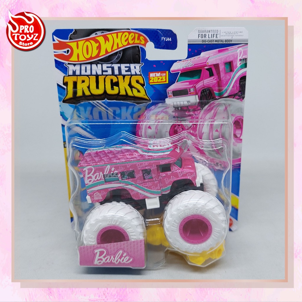 Hotwheels MONSTER TRUCKS BARBIE ULTIMATE CAMPER | Shopee Philippines