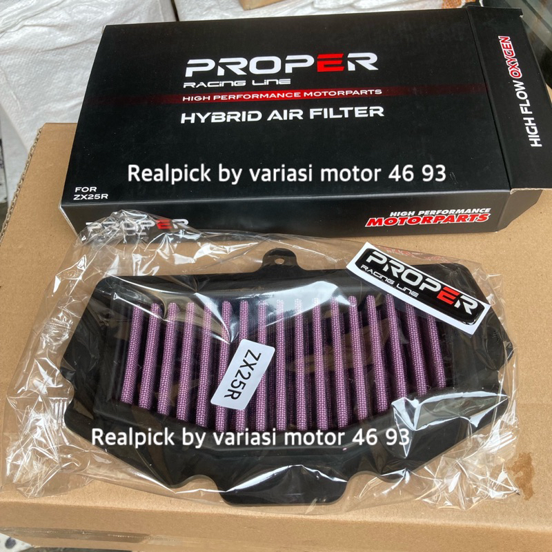 AIR ③⑤ Air filter ninja zx25r zx25rr zx-25r zx4rr zx4r air filter proper