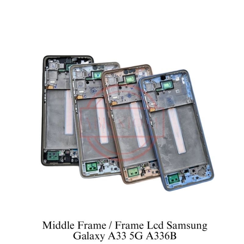 Lcd Frame Middle Bone Bezel Samsung Galaxy A33 5G A336B Middle Frame