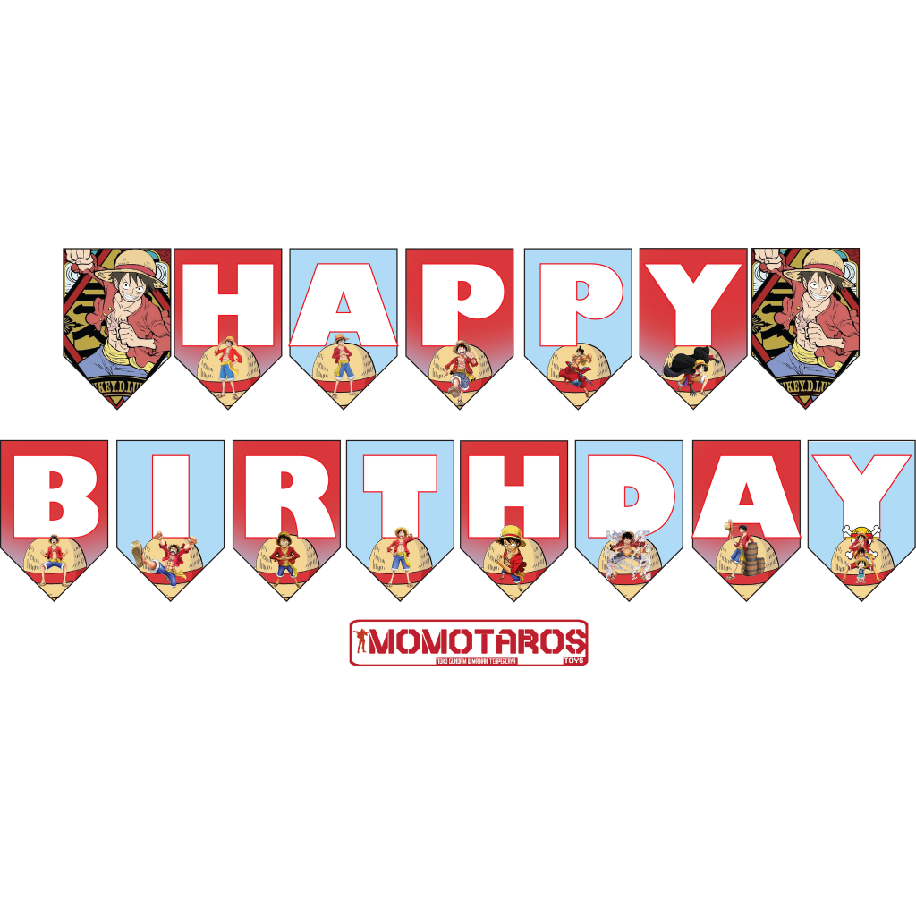 Hbd Luffy solo One piece Banner | Shopee Philippines