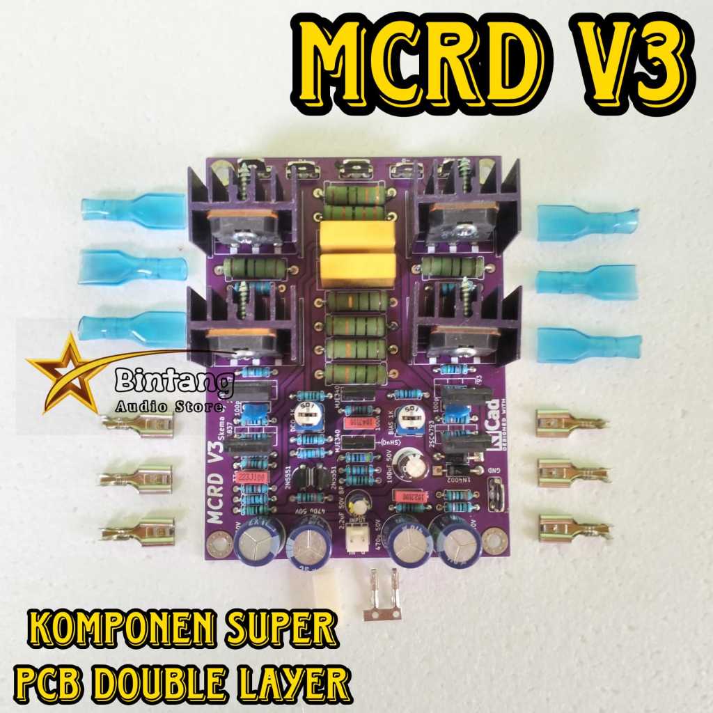 Mcrd V3 Fiber FR4 Low Sub Power Amplifier Driver | Shopee Philippines