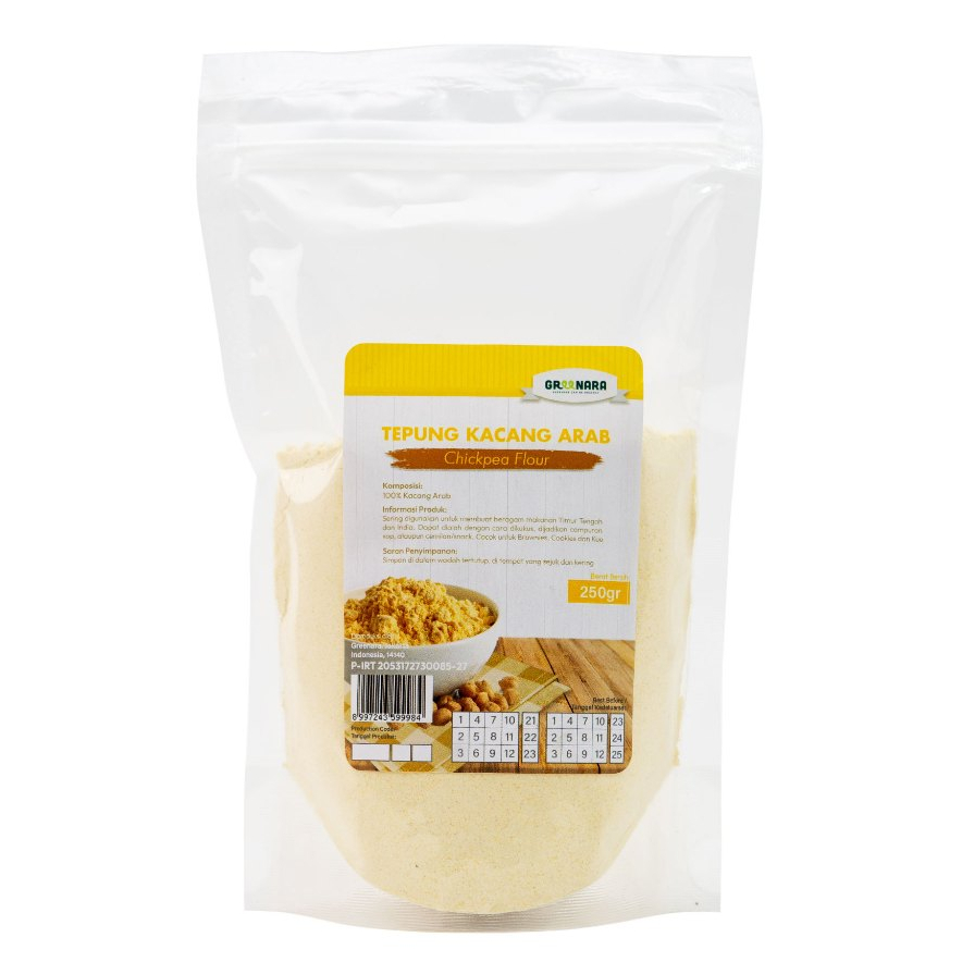 Arabic Bean Flour 250gr/Chickpea Flour | Shopee Philippines