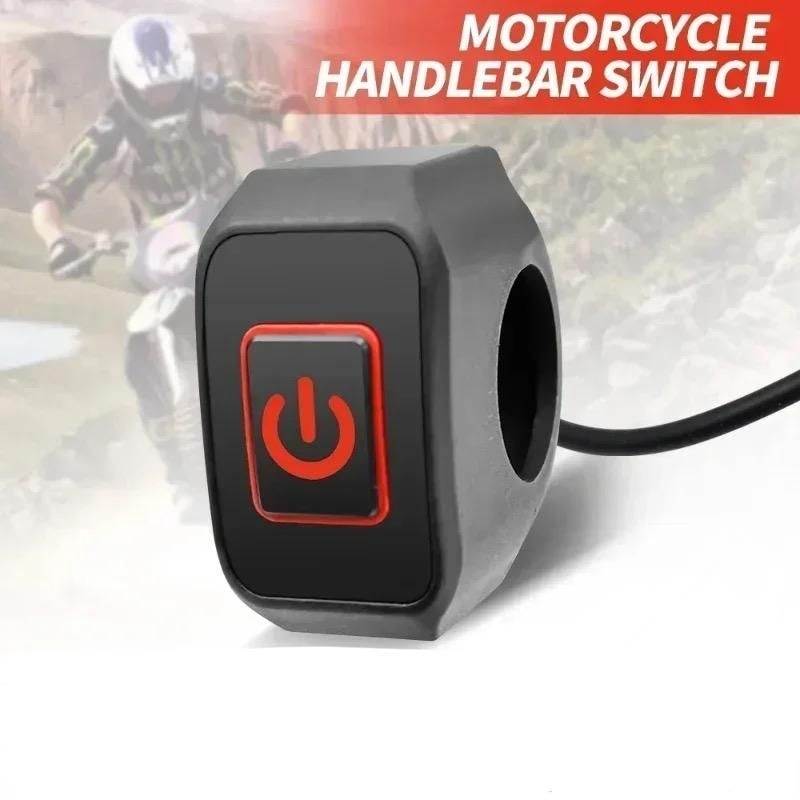 TOMBOL Motorcycle Light Switch Light Indicator Motorcycle Switch Button ...