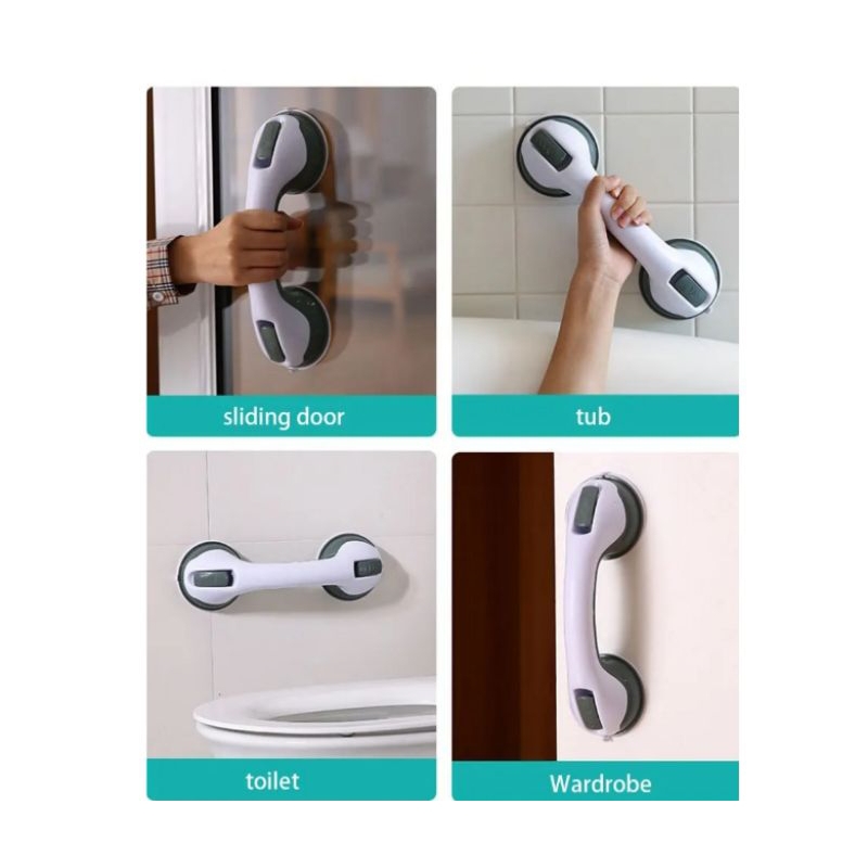 Paste safety handle Bathroom handle Ceramic Wall safety Glass shower handle Floor toilet Board