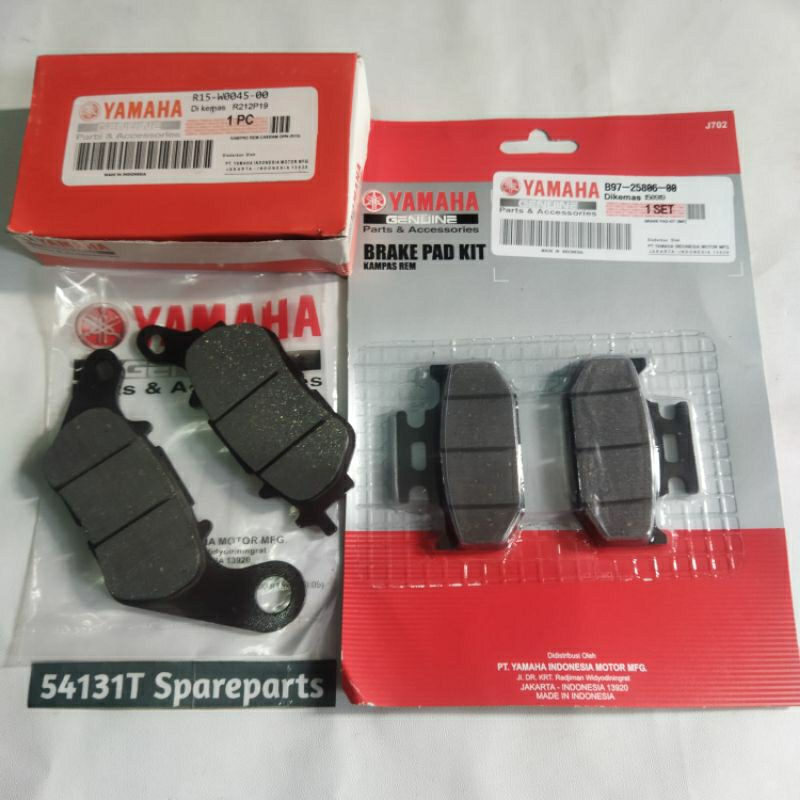 Original R15 v3 v2 Front Rear Brake Pads Shopee Philippines